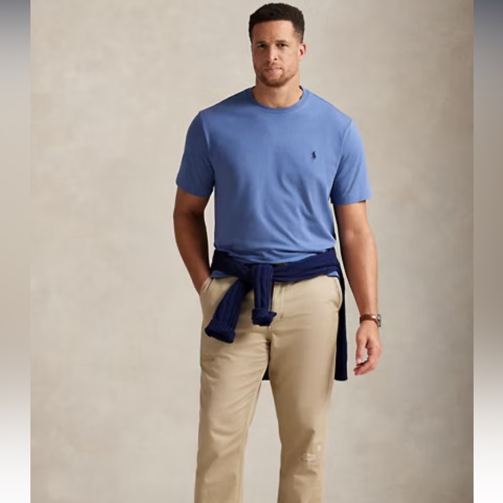 Polo by Ralph Lauren Big & Tall Jersey Crewneck T-Shirt - Picture 2 of 6